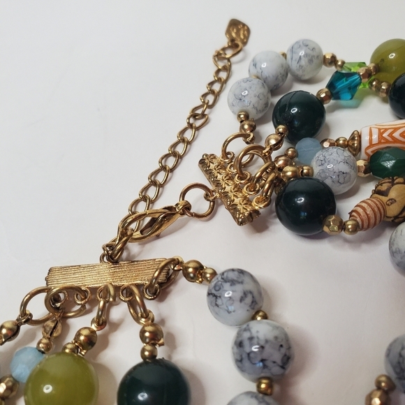 You & I Beaded Necklace Costume Jewelry - Picture 5 of 5